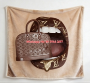 LV Bag Lips Blanket Luxury LV Lips Throw 006
